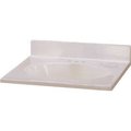 Premier 25 in. x 19 in. Custom Vanity Top Sink in White Swirl 40246